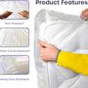 Mattress Storage Bag Full Size for Moving and Storage - Heavy Duty, Reusable and Waterproof Mattress Cover for Moving - Protect Beds from Stains, Dust, and Pest Damage