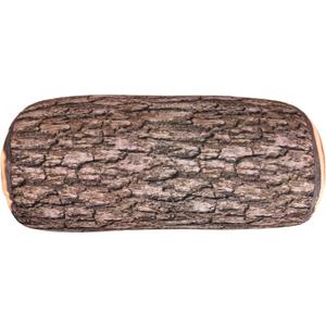 Kikkerland Log Head Rest  Micro Bead Neck & Leg Cushion  Novelty Home Decor (15.2 cm)