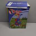 Liberry Toddler Golf Set with Putting Mat for 2 3 4 Years Old Boys Girls, Upgraded Kids Golf Cart with Unique Shoulder Strap Design, Indoor and Outdoor Golf Toys Gifts