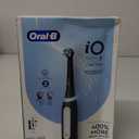 Oral-B iO Deep Clean Rechargeable Electric Powered Toothbrush, Black with iO Series 3 Limited, 2 Brush Heads and Travel Case - Pressure Sensor to Protect Gums - 3 Cleaning Settings - 2 Minute Timer (1 Count (Pack of 1))
