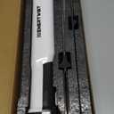 ENERTWIST Cordless Electric Knife Carving for Meat Turkey and Bread, 8V Battery Powered Electric Knife with 4 Stainless Steel Blades, Safety Lock