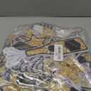 Graduation Prom Banner Decorations for Party 2025, Black and Gold Prom 2025 Decorations Yard Sign Banner with Balloons for Prom Send Off Decorations 2025, 9.8 X 1.6 ft