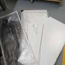 Baby Changing Table, Diaper Changing Station with Pad and Wheels, Two-Tier Open Storage Shelves, Waterproof Diaper pad & Safety Strap, Compact Baby Furniture for Nursery, White