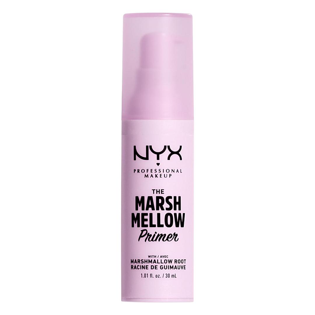 NYX PROFESSIONAL MAKEUP Marshmellow Smoothing Primer, Vegan Face Primer, 10-In-1 Skin Benefits (1.01 Fl Oz (Pack of 1))