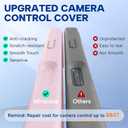 Miracase Magnetic for iPhone 17 Pro Case, Compatible with MagSafe, Integrated Silicone Camera Control Cover, 3.0mm Thicken Shockproof Drop Protection Phone Case for 17 Pro,Sand Pink