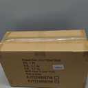 iDavosic.ly 7 Tier Folding Plant Stand Indoor Outdoor with Plastic Tray, Tiered Corner Flower Holder Shelf, Metal Orchid Display Rack for Patio Porch Living Room Garden Balcony, White