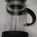 LemonRoad 4 Pack French Press Coffee Maker Borosilicate Glass Coffee Press Heat Resistant Stainless Steel Tea Maker for Travel Camping Kitchen Gifts Includes Pot Filters(12oz)