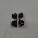 2Pcs Polarized Clip for Ray-Ban Meta Wayfarer RW4006 & Gen 2 RW4012 Regular (50-22), Discoloration Clip-on for Ray-Ban Meta Wayfarer Gen 2 Protect Your Eyes, Cool and Fashion (Black+Brown)