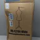 FDW Female Mannequin Body Dress Form Sewing Mannequin Torso Manikin with Tripod Base Stand Adjustable Mannequin for Sewing Clothes Display, 50-63 Inches