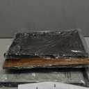 RUNJIMY 3Tier Wooden Shoe Rack with Metal Mesh Shelves  for Entryway, Closet, Hallway & Bedroom Holds 6 Pairs, Ideal for Storage or Display