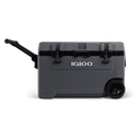 Igloo 72 QT Overland Ice Chest Cooler with Wheels, Gray