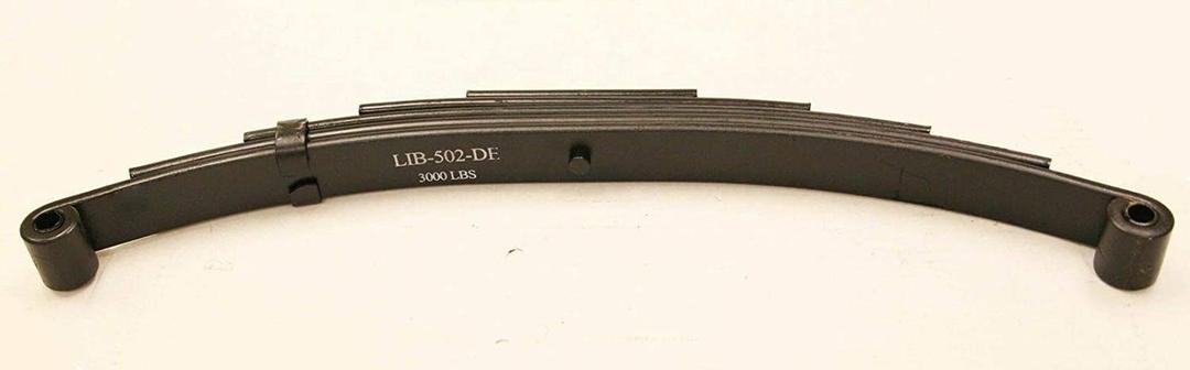 Trailer Leaf Spring 5 Leaf Double Eye 3000lbs Replacement for 5200-6000 lbs axle - 20025
