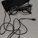 AI Smart Glasses with 8MP Camera 1080P HD Video & Audio Recording, Bluetooth 5.3 Smart Eyewear with Dual Mic, RealTime Translation 110+ Languages, Voice Control, Photochromic Blue Light Lenses(Black)