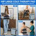 ICYTHRP Cold Therapy Machine with Programmable Timer, Portable Ice Machine for Hip After Surgery, Hip Replacement Recovery System, Cryotherapy Pain Relief with Compression Pad