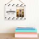 Grandma Grandpa Dog Gifts Frame, Dog Grandparents Picture Frame, My Grandkids Have Paws 4x6