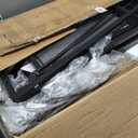 OLIXIS L Shaped Desk, 50-Inch Office Computer Gaming Desks Corner PC Table with Side Bag and Reversible Shelf for Home Work Study Writing Black