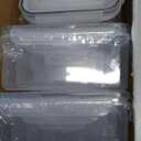 36-Piece Food Storage Containers with Lids(18 Container & 18 Lid), Plastic Food Containers for Pantry & Kitchen Storage and Organization, BPA-Free, Leak Proof, Reusable with Labels & Pen