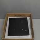 Modern LED Ceiling Light, Square LED Flush Mount Ceiling Light, Dimmable Kitchen Light Fixtures with Remote&APP, Close to Ceiling Lighting Fixture for Dining Room Kitchen Living Room Bedroom (30 Inches, Black)