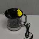 Elite Gourmet ETS623 BPA-Free 40-Watt Electric Citrus Juicer, Compact, Large Volume, Pulp Control, Oranges, Lemons, Limes, Grapefruits with Easy Pour Spout, 24oz, Black/Stainless Steel