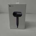 slopehill Professional Ionic Hair Dryer, Powerful 1800W Fast Drying Low Noise Blow Dryer with 2 Concentrator Nozzle 1 Diffuser Attachments for Home Salon Travel (Grey)