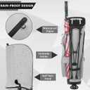 14-Way Golf Stand Bag, Lightweight Golf Bag with Stand for Men and Women