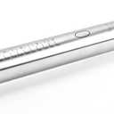 Rolling Pin and Silicone Baking Pastry Mat Set, Stainless Steel Dough Roller with Adjustable Thickness Rings, for Pizza, Pie, Pastries, Pasta, Cookies (Red)