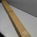 FVONZN Tension Curtain Rod 43-163 Inches Extra Long Black Heavy Duty