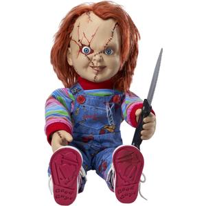 Spirit Halloween 2 Ft Talking Chucky Doll | Officially Licensed