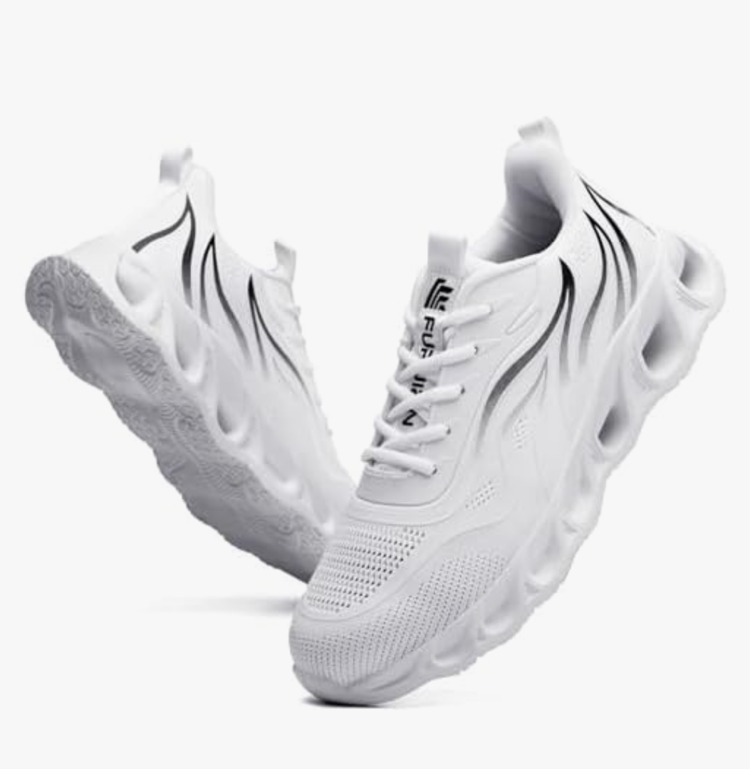 Furuian Steel Toe Shoes for Men Women Lightweight Indestructible Safety Shoes Comfortable Steel Toe Sneakers Puncture Proof Work Shoes, L 8.5