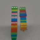 GreenOlive Replacement Waterproof Silicone Rubber Watch Strap Watch Band for Swatch (17mm 19mm 20mm) (19mm, Iridescence)