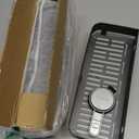 ONXE Shower Caddy Suction Cup,2 Pack Suction Shower Organizer,No Drilling Rustproof Shelves for Bathroom,Kitchen,Home Decor,Heavy Duty Bathroom Organizer with Large Capacity (11.8 inch-No bar)