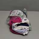 Fruit of the Loom Women's Eversoft Cotton Underwear Multipacks, Tag Free & Breathable, Size (9, Hi Cut - Navy/White/Pink)