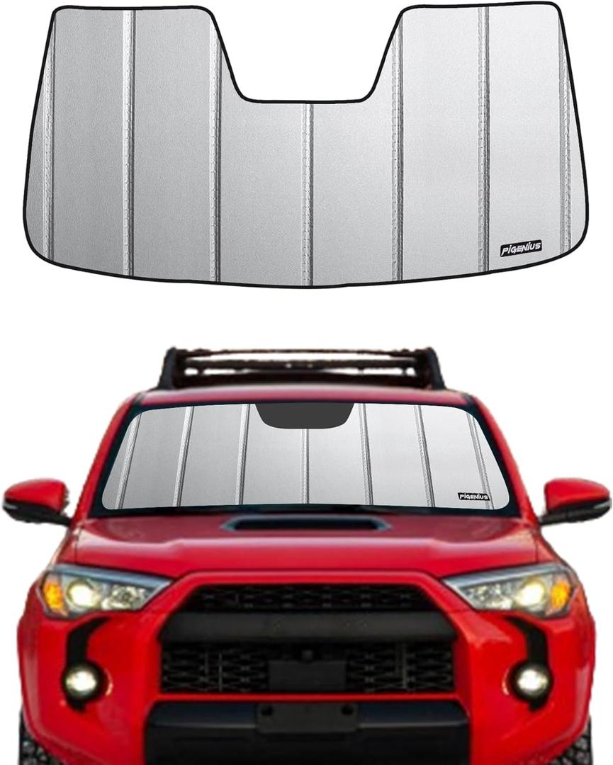 Windshield Sun Shade for Toyota 4Runner 2020-2024, Custom Front Window Sunshade - Safeguard