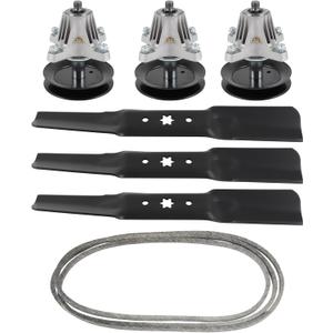 OCPTY Lawn Mower Deck Rebuild Kit 54", Mower Blade Rebuild Kit Fit for RZT-L54 KH, RZT-L54 KW, RZT-S54, Z6600 247.20415, ZT-L54, Mustang 54 XP
