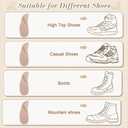 2 Pairs Arch Support Inserts for Womens Sandals Adhesive Arch Pad Support Shoe Insoles for Flat Feet, Plantar Fasciitis, Foot Pain Relief