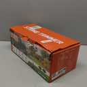 VARSK 12 Inch 20V Cordless Weed Wacker with Automatic Line Feed, 2 in 1 String Trimmer and Edger, Includes 2 X 2.0Ah Batteries/1 X Charger/6 X Replacement Spools, Weed Eater for Lawn, Garden, etc (Light Orange)