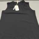 EVALESS Women's Lace Patchwork Tank Tops V Neck Casual Camisoles Sleeveless Business Work Blouses Dressy Summer Shirts Small