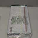 Bedside Caddy, Large Size Storage Organizer with 7 Pockets for Magazine, Remotes, Phone (17.3'' x 18.1'', Light Grey)