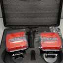 Wireless Trailer Lights Magnetic LED Trailer Tow Lights Set of 2 for Trucks Boat RVs Campers Caravan with Tail Lights/Brake Lights/Turn Signal/Reverse/License Plate Lights/Reflector 5023B (All-in-One Standard)