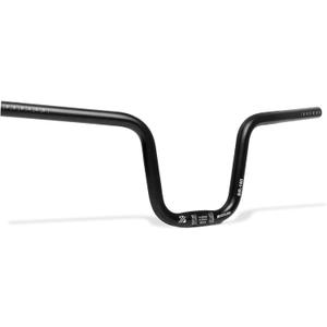 BUCKLOS Mountain Bike Handlebars 25.4mm - 120/160mm Rise MTB Aluminum Alloy Handlebar - 580mm High Rise Bicycle Riser HandleBars for E-Bike Folding Bike Downhill Racing 