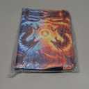 Trading Card Binder Album, 400 Pockets, 50 Removable 4-Pocket Pages, Waterproof (Dragon-A)