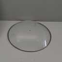Glass lid for Large Pots and Pans, 14.25 Inch Cover for Replacement, Commercial Lid for Cookware, Frying Pans, Stockpot, 36.2 cm Lid Dishwasher safe and oven safe up to 400F (Black)