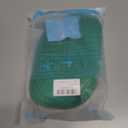 RightOn Green Wig Long Curly Green Wig with Bangs for Women Daily Party Hairnet Include