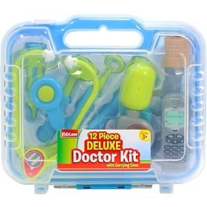 Kidzlane Doctor Kit for Kids - Kids Doctor Playset with Electronic Stethoscope - Kid Doctor Play Set - Pretend Play Doctor Set for Toddlers - Children's Realistic Dr. Kit with Sounds