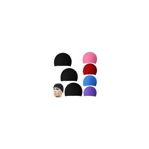 Elastic Swim Caps,Swimming Caps Bathing Caps Unisex Swim Caps for Boys Girls Kids Adults Women Men Nylon Cloth Swim Cap Unisex Comfortable Fabric Lightweight Bathing Swim Cap, 7 PACK