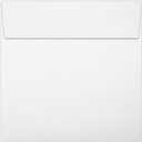 LUXPaper Square Invitation Envelopes | Peel & Press | 6" x 6" | Bright White | 80lb. Text | 250 Qty