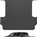 Ecarzo Truck Bed Mat Custom Fit for 2026 2025-2019 Chevrolet Silverado/GMC Sierra 2500 3500 HD Accessories 6.8FT Bed Liner Pick Up Cargo Mat, All Weather Protection TPE Heavy Duty Trunk Bed Mat