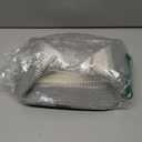 Colingmill Valentine Woven Gift Basket Empty with Ribbons Bow Tie and Bag, Valentine's Day Empty Decorative Chest Box, Woven Rope Storage with Handles Home Decor(14 x 10 x 5.5 Inch,Gray White)