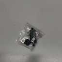 Tripod Screw Adapter 6 Pcs Aluminum Threaded Converter 1/4 Male to 3/8 Female and 3/8 Male to 1/4 Female for Tripod Camera Monitor Mic Stand Light Stand (Black)