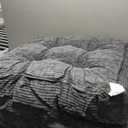 6" Washable Floor Pillow Cushion for Adults, Meditation Cushion Pillow, Large Square Floor Sitting, Removable Tufted Corduroy Cover, for Tatami Living Room or Yoga, 22x22 Inch, Machine Washable (6" Thick(Pack of 1), Dark Grey)